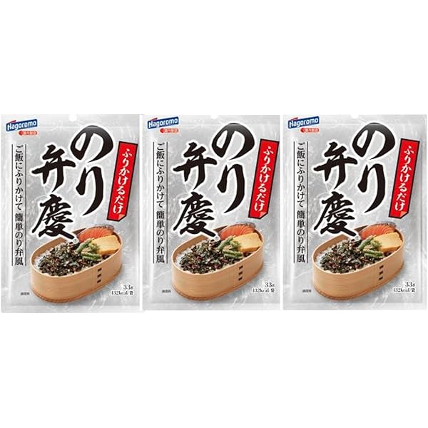 Amazon.co.jp: のり弁慶33g/のり弁慶梅30g (各2袋×2種類